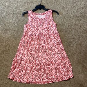 Pink lily dress